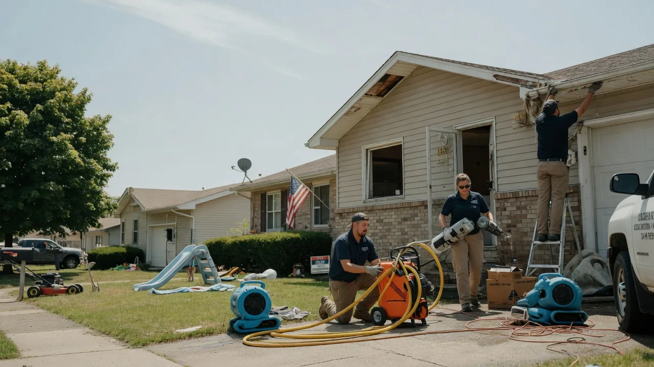 Water Damage Restoration in New Auburn, WI near me